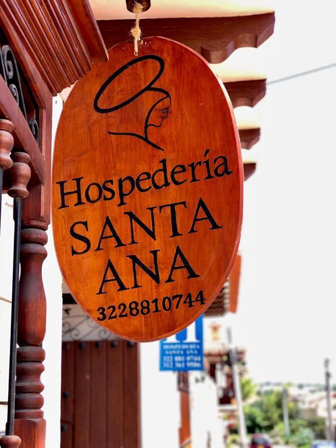 莱瓦镇 Hospederia Santa Ana酒店 外观 照片